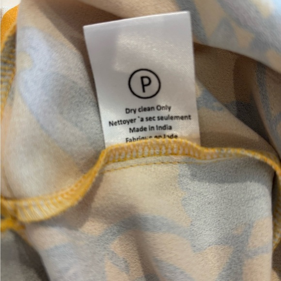 ANTHROPOLOGIE l Crane Floral Print Ruffle Flare Jump Suite Varun Bahl Warbler 10 - Picture 11 of 12